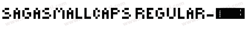 SagaSmallCaps Regular字体转换